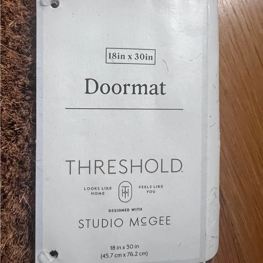 Brown Welcome Doormat